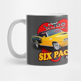 1971 Cuda 440+6 - "Six Pack to Go!" Mug